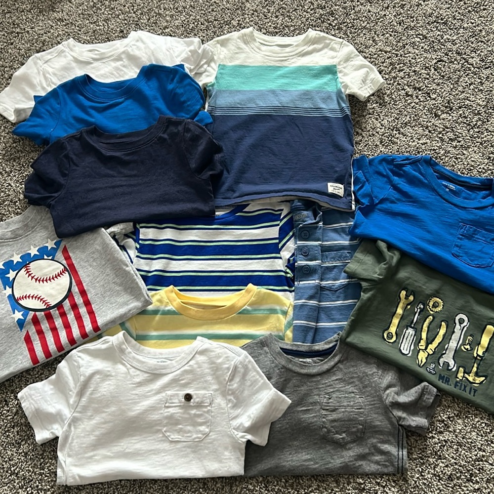 4T Bundle of 12 Shirts